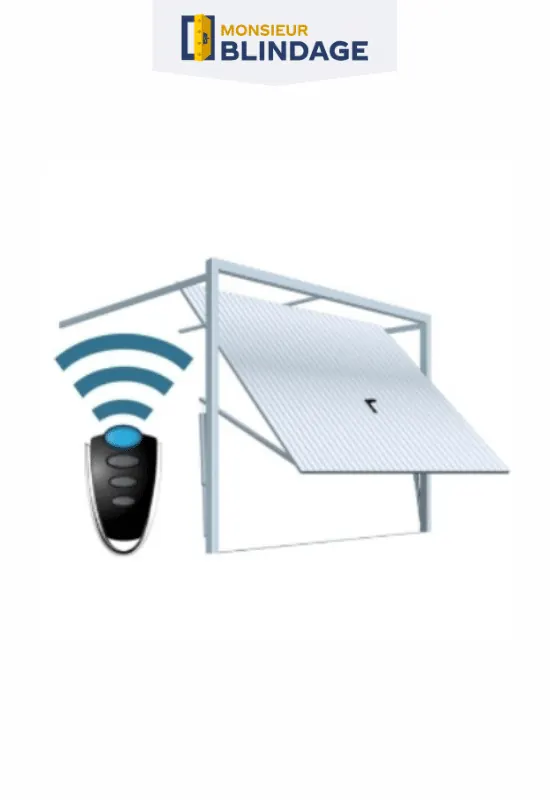 Télécommande pour rideaux métalliques