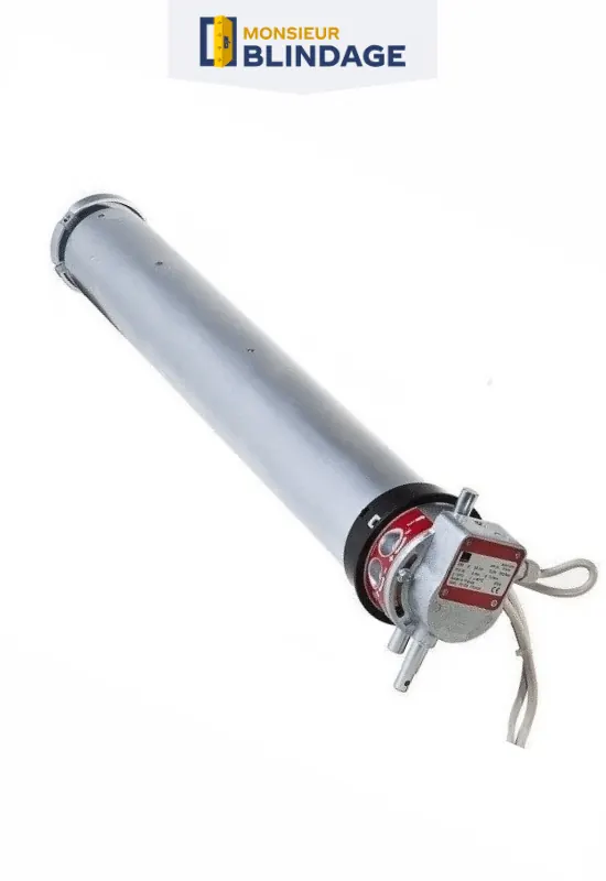 Moteur tubulaire pour axe de rideaux métalliques our plus de 7 mètres de largeur