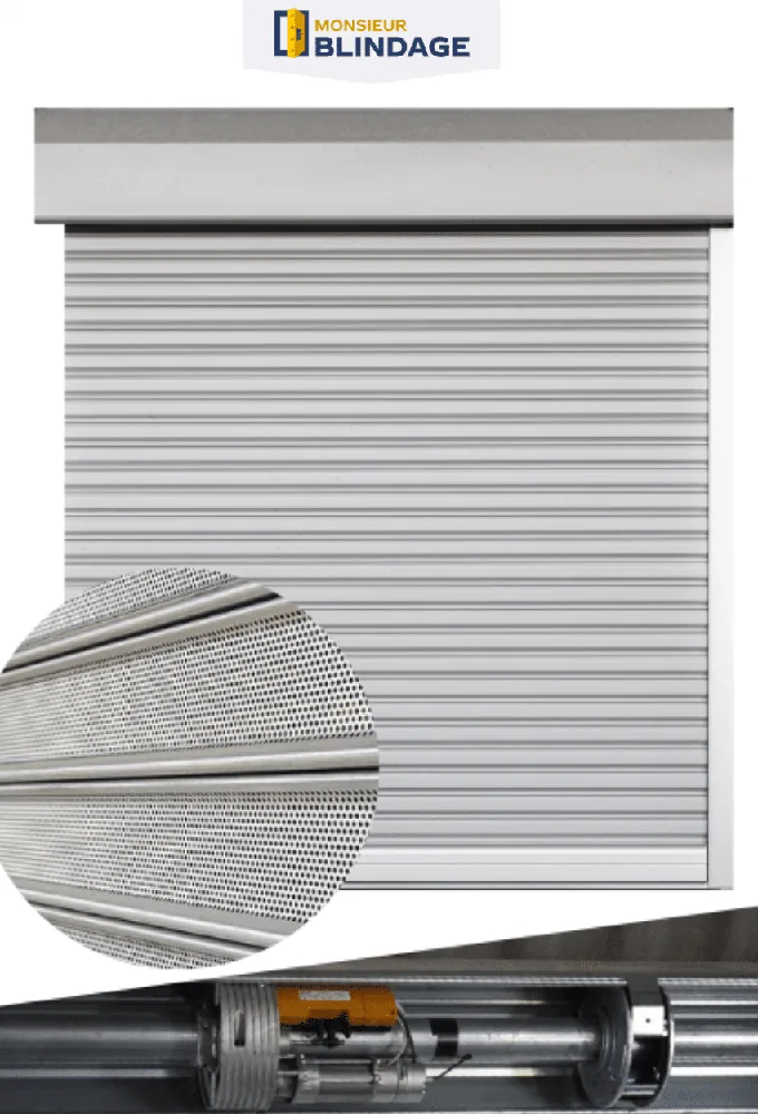 Rideaux métalliques