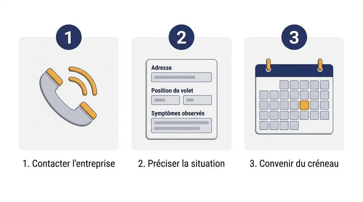Demande d’intervention à La Norville : contact, informations à transmettre et choix du créneau