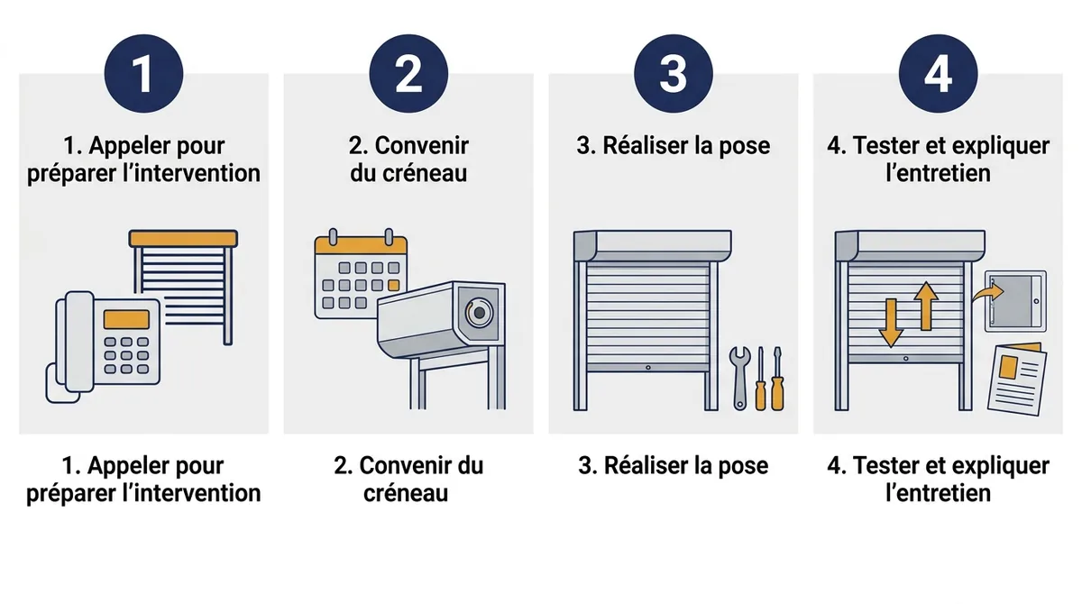 Intervention à Saint-Ouen-sur-Seine : parcours de la demande à la pose et à la remise en service