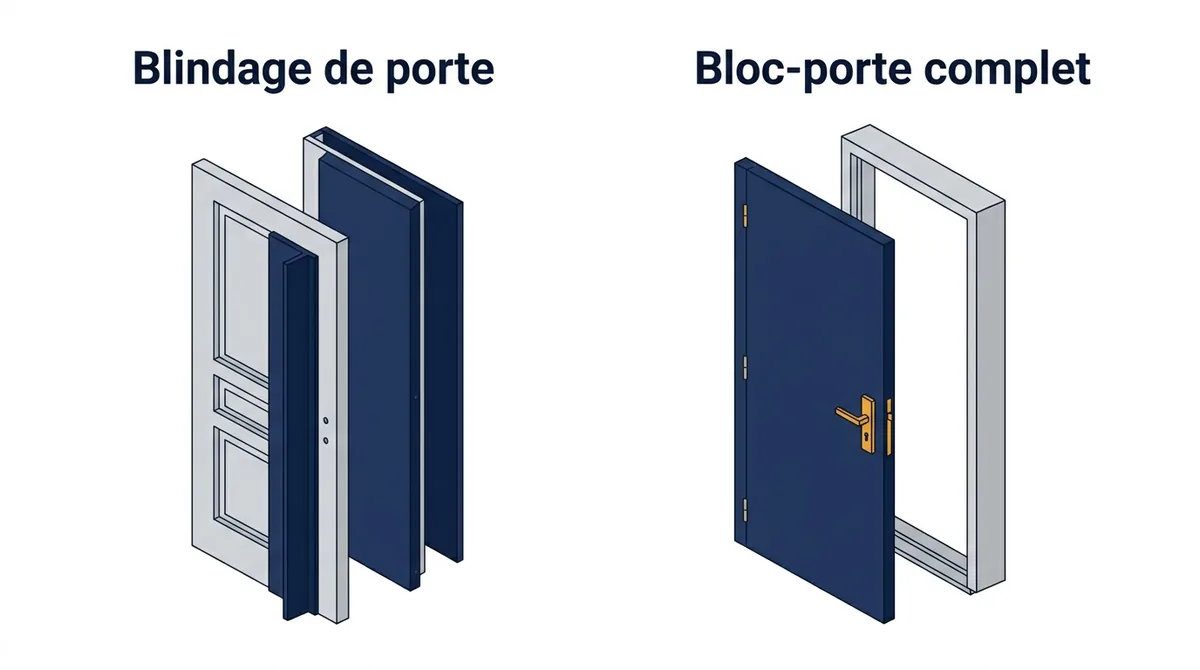Porte à Carrières-sur-Seine : blindage de l’existant ou remplacement complet du bloc-porte