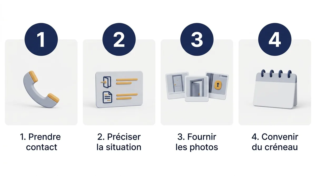 Préparation d’intervention à Sevran : contact, situation, photos et choix du créneau en quatre étapes