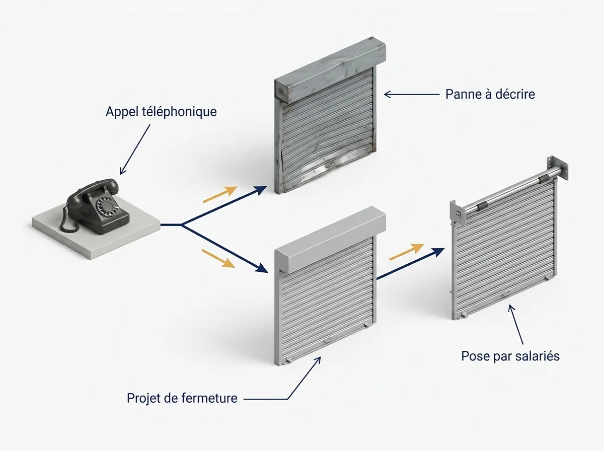 Téléphone à Brie-Comte-Robert : signalement d’une panne ou présentation d’un projet de fermeture